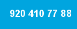 920 410 77 88 920 410 77 88